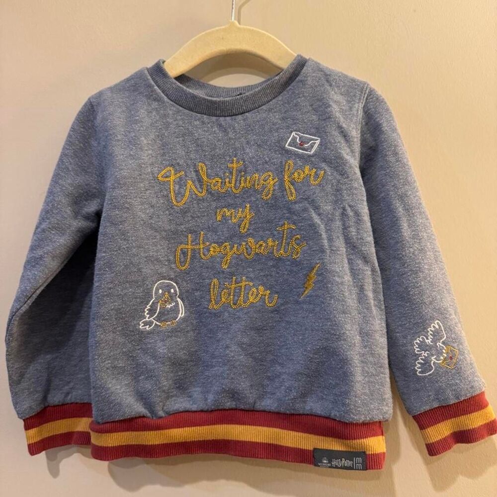 Harry Potter “Waiting for My Hogwarts Letter” Toddler Sweatshirt